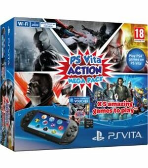 Con psv slim megapack action 5 juegos + 8gb - 711719465614