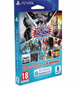 Psv memoria megapack action 8 gb 5 juegos - 711719468813