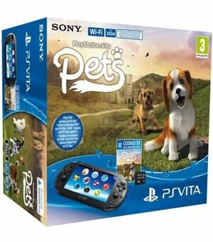 Con psv slim + playstation pets + 4gb - 711719432418