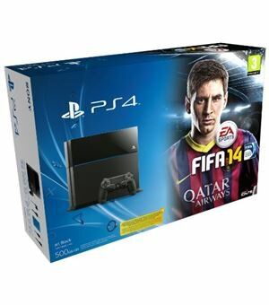 Con ps4 500gb + fifa 14 ps4 - 08431305021261