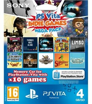 Psv memory 4gb indie games mega pack - 711719271192