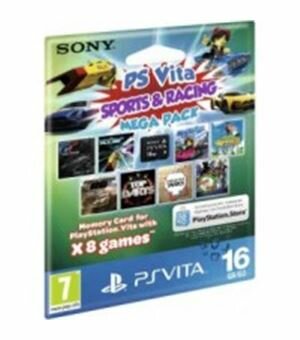 Psv memoria 16 gb sport racing megapack 8 juegos - 711719274582