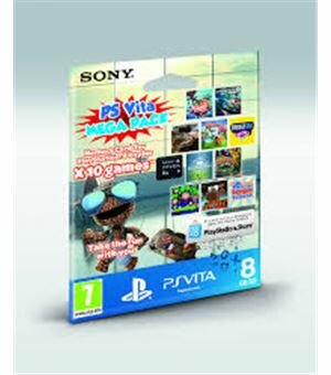 Psv memoria 16 gb mega pack 10 juegos - 711719275787