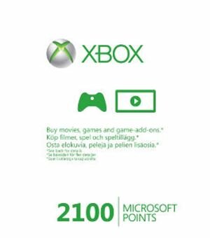 360 2100 microsoft points (360) - 885370212969