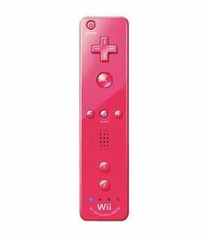 Wii mando remoto plus rosa (funcion motion) - 045496890612