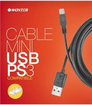 Ps3 cable de carga para el mando mini usb - 8435089023282