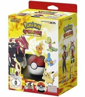 3ds pokemon omega rubi + pokeball + poster - 045496529321