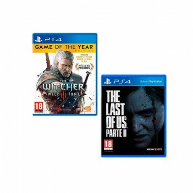 PACK PS4 THE WITCHER 3 GOTY + PS4 THE LAST OF US II