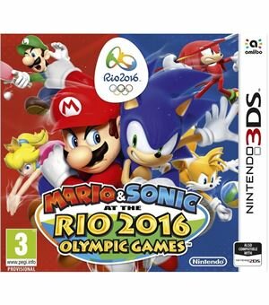 3ds mario & sonic en las olimpiadas de rio 2016 - 045496472221