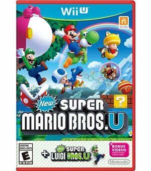 Wiiu new super mario bros u + luigi u selects - 045496335786