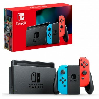 Consola Nintendo Switch Azul/Rojo Neon V2 en Consola Nintendo Switch por solo 314,99 € > Tu Tienda de Videojuegos | TTDV