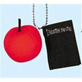 Toy death note libro y manzana colgante movil