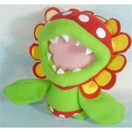 Toy planta mordedora new super mario peluche 19 cm