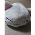 Toy nemu gato gris mini peluche 8 cm