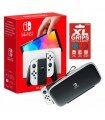 CON CONSOLA NINTENDO SWITCH OLED BLANCA + FUNDA + GRIPS DE REGALO en Videojuegos Nintendo Switch por solo 359,99 € > Tu Tienda de Videojuegos | TTDV