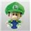 Toy peluche super mario 13 cm baby luigi