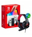 Consola Nintendo Switch OLED Blanca + Auriculares Inari