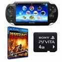 Con psvita wifi +voucher resistance +4gb memory