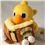 Toy final fantasy chocobo peluche 18cm