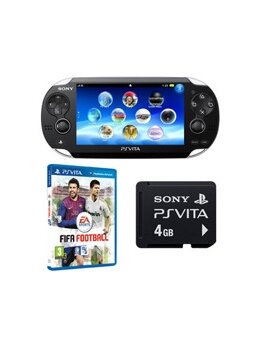 PSP PSVITAITA WIFI + VOUCHER FIFA 2012 + 4 GB MEMORY